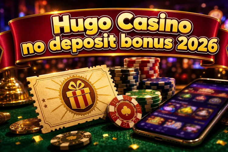 Hugo Casino no deposit bonus 2026