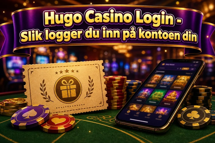 Hugo Casino Login - Slik logger du inn på kontoen din
