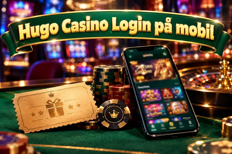 Hugo Casino Login på mobil